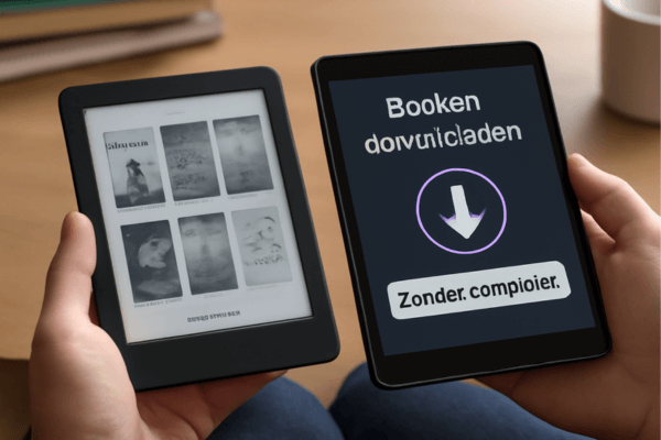 boeken op ereader zetten zonder computer