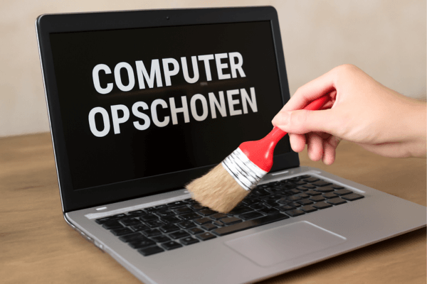 computer opschonen