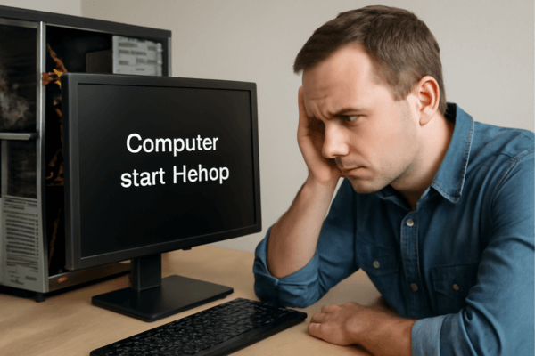 computer start niet op