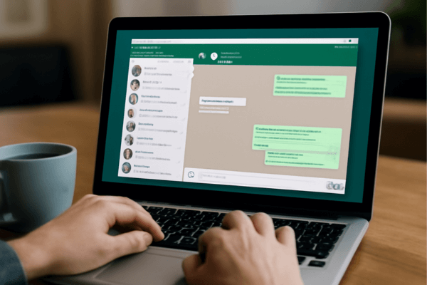 whatsapp op computer
