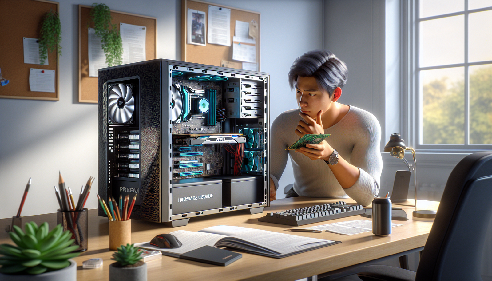 MSI gaming pc upgraden: RAM, SSD en GPU